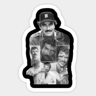 tom selleck Sticker